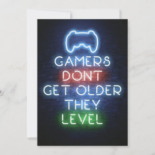 Gamers Do Not Get Older Save The Date