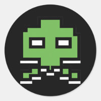Gamer's Gaming Alien Invader Arcade 80s 90s