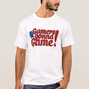Gamers Gonna Game Fun Boardgame Slogan T-Shirt
