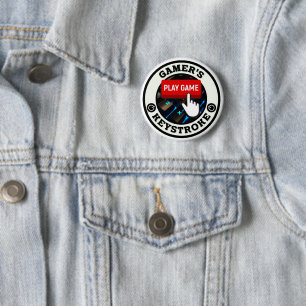 Gamers Keystock 6 Cm Round Badge