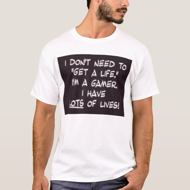 Gamers (mens) T-Shirt (Front)
