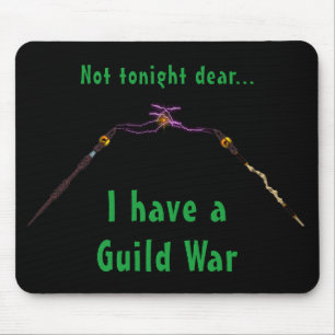 Gamers MMORPG War Humourous Mousepad