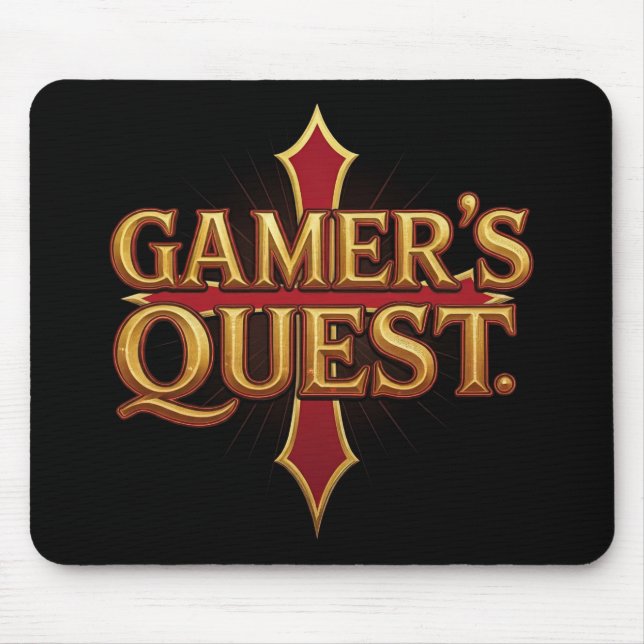 Gamer's Quest  Mouse Pad (Front)