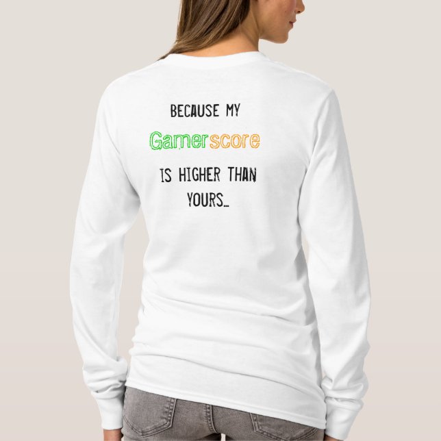 Gamerscore T-Shirt (Back)