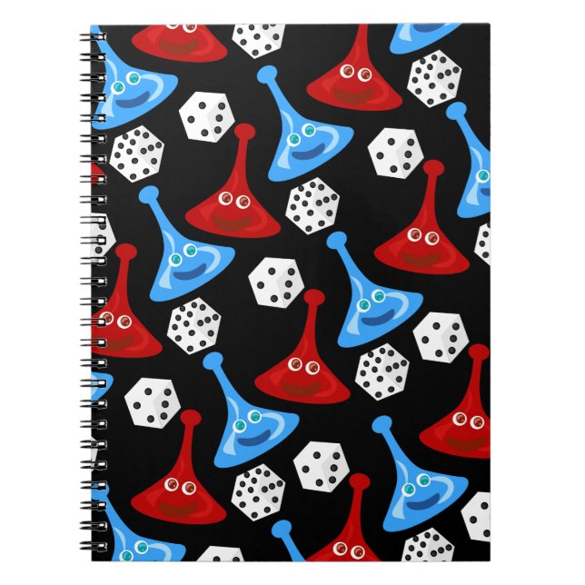 Games and Fun Time Spiral Notebook (Front)