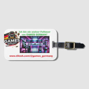 Games Germany Kofferanhänger – Dein Gepäck im Game Luggage Tag