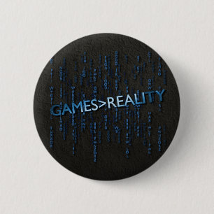 Games Greater Than Reality 6 Cm Round Badge