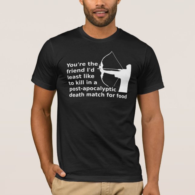 Games of Hunger Funny T-Shirt (Front)