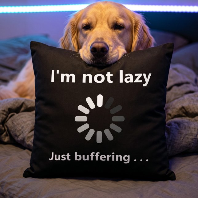 Games Room Decor | Customisable Slow WiFi Quote Cushion (Creator Uploaded)