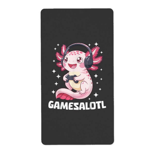 Gamesalotl Axolotl Gaming  (Front)