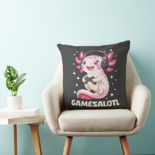 Gamesalotl Axolotl Gaming Cushion