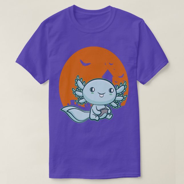 Gamesolotl Aolotl Playing Video Games Pastel Goth  T-Shirt (Design Front)