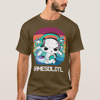 Gamesolotl Aolotl Video Gamer Kawaii Pastel Goth A T-Shirt