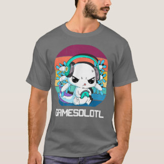 Gamesolotl Aolotl Video Gamer Kawaii Pastel Goth A T-Shirt