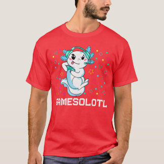 Gamesolotl aolotl video games gamer friends friend T-Shirt