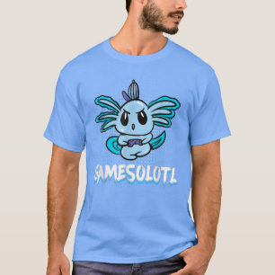 Gamesolotl Axolotl Video Gamer Kawaii Anime Gifts T-Shirt