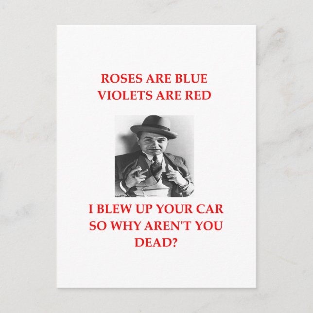 gamgster love 5 postcard (Front)