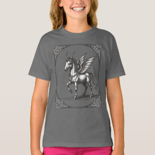 Gamigin Infernal Hooves, Celestial Wings T-Shirt