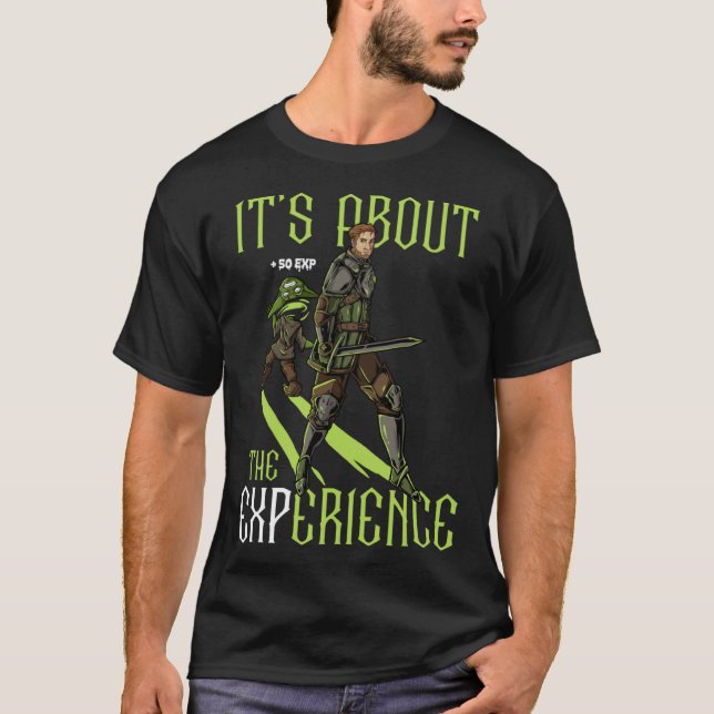 Gaming Adventurer Experience T-Shirt (Front)