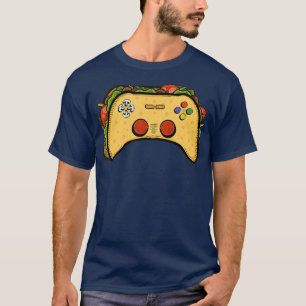 Gaming and Taco Design for Gamer Boy T-Shirt