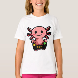 Gaming Axolotl T-Shirt