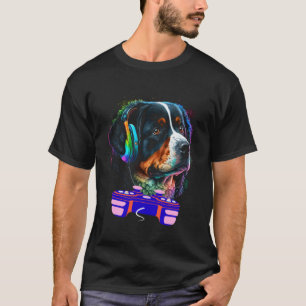 Gaming Bernese Mountain Dog Player Video Gamer Me T-Shirt