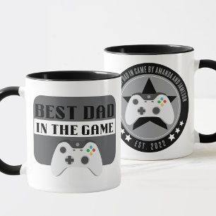 Gaming Best Dad in the Game Personalised Mug