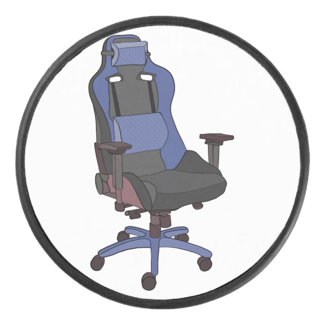 Gaming Chair Hockey Puck (Front)