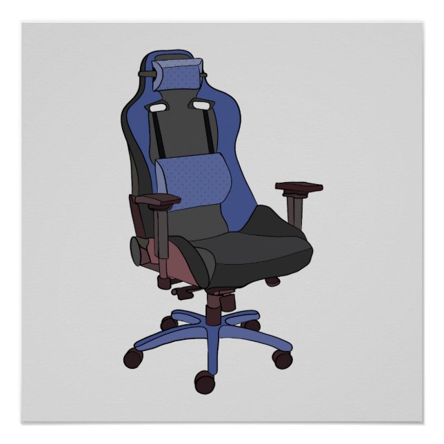 Gaming Chair Poster (Front)