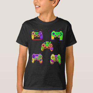 Gaming Colorful Video Games Controller  T-Shirt