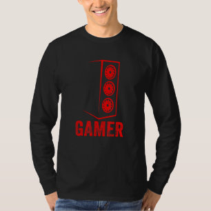 Gaming Computer Case PC Gamer T-Shirt