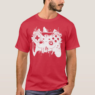 Gaming Controller Colour Blob gift friend T-Shirt