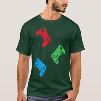 Gaming Controller Gamer Life Video Gamer Boyseens  T-Shirt
