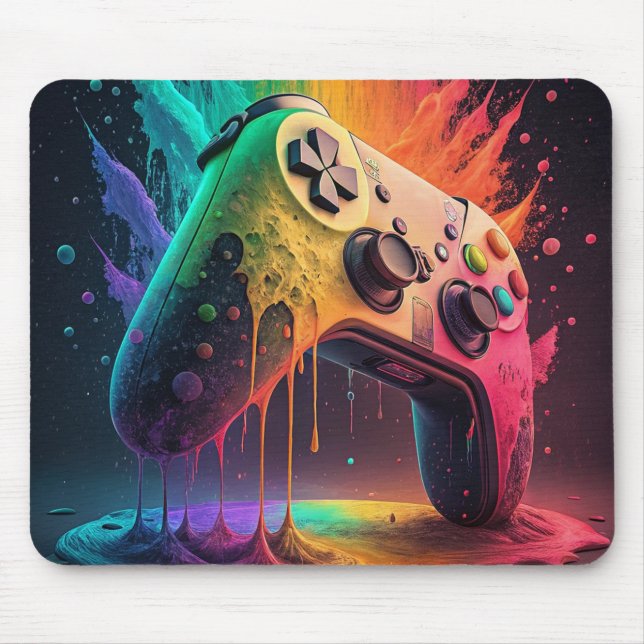 Gaming Controller Mouse Pad (Front)