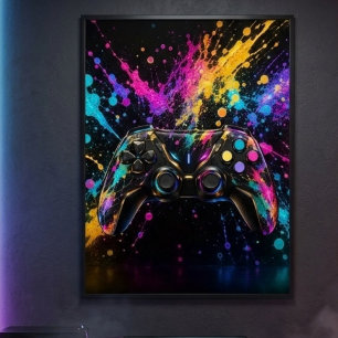 Gaming Controller Wall Art