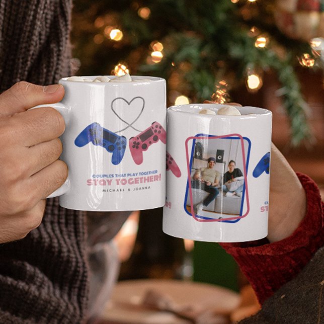 Gaming Couples that Play Together, Stay Together  Coffee Mug (Creator Uploaded)