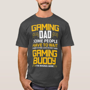Gaming Dad Funny Video Gaming Daddy Son Gift T-Shirt