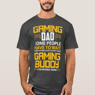Gaming Dad Funny Video Gaming Daddy Son Gift T-Shirt