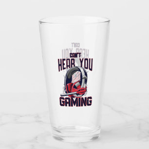 Gaming design with headset glass