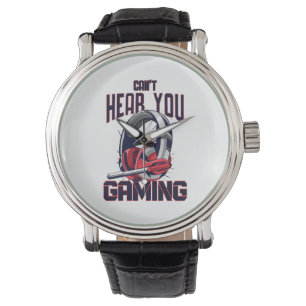 Gaming design with headset watch