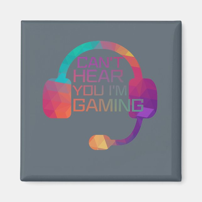 Gaming Earphones For Gamers Magnet (Front)
