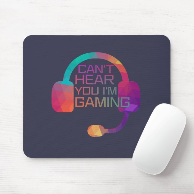 Gaming Earphones For Gamers Mouse Pad (With Mouse)