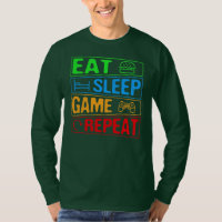 Gaming Eat Sleep Game Repeat Gift Multiplayer