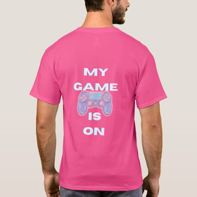  Gaming Enthusiast T-Shirt (Back)