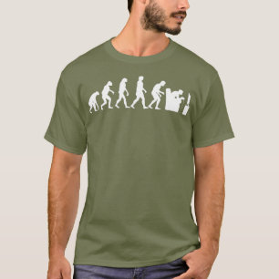 GAMING EVOLUTION Funny Retro Video Game Gamer T-Shirt
