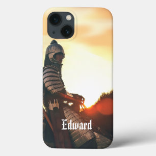 Gaming Fantasy Mediaeval Mounted Knight iPhone 13 Case