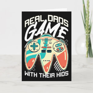 Gaming Fathers Day Gamer Dad Video Game Father Ste Card
