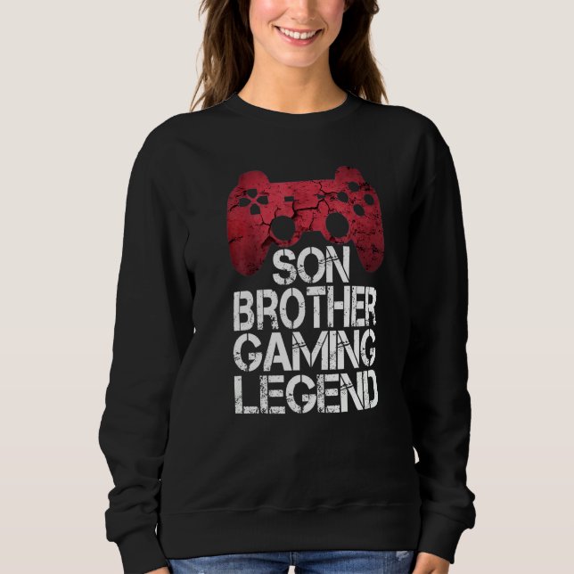 Gaming  For Teenage Boys 8 12 Year Old Christmas G Sweatshirt (Front)