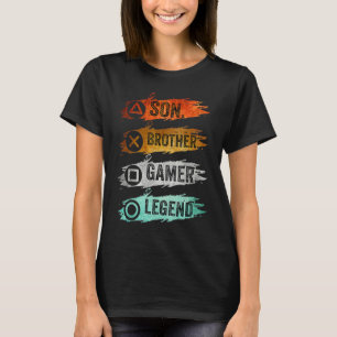 Gaming  For Teenage Boys 8 16 Year Old Gamer T-Shirt