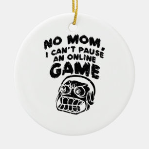 Gaming Gambling Gift Ceramic Tree Decoration
